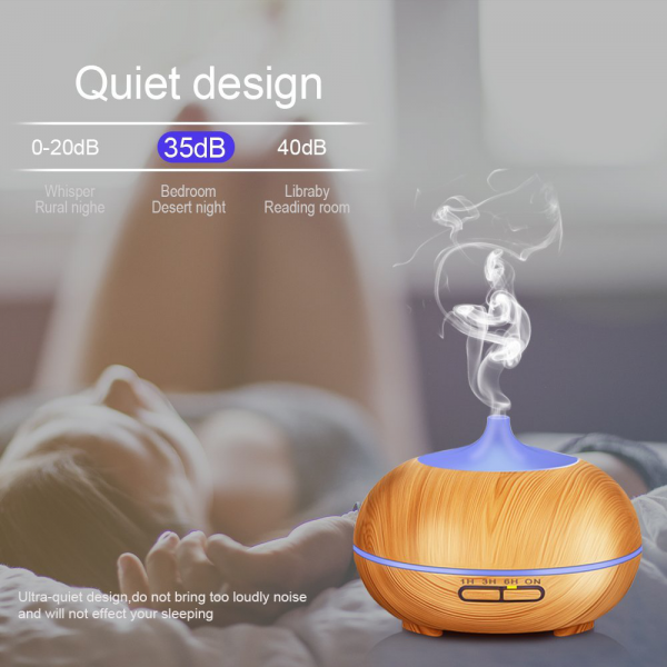 Scented Ultrasonic Humidifier Aromatherapy Oil Diffuser